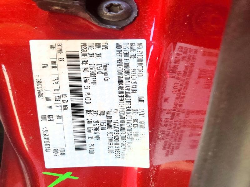 2017 FORD FOCUS TITANIUM 12