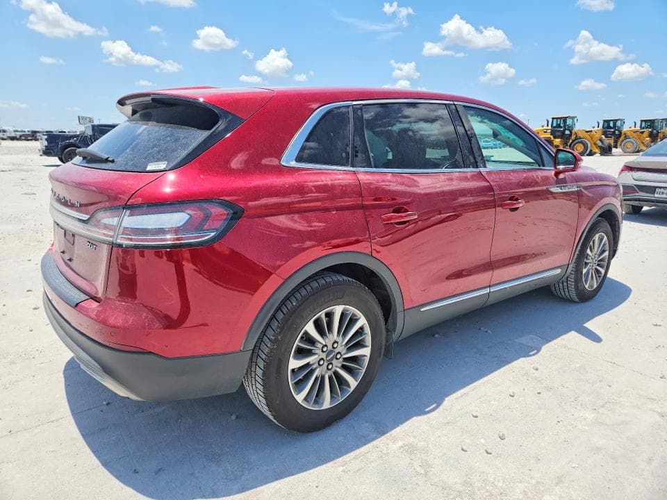 2019 LINCOLN NAUTILUS SELECT SELECT 3