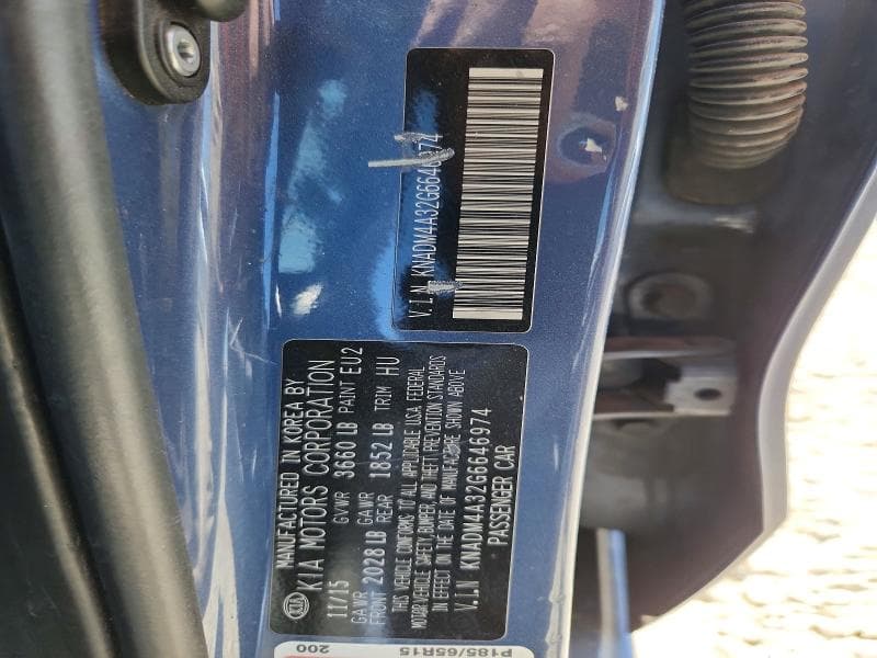 2016 KIA RIO LX 13