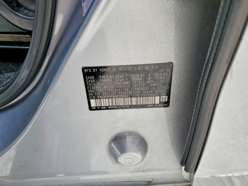 2019 HONDA FIT LX 12