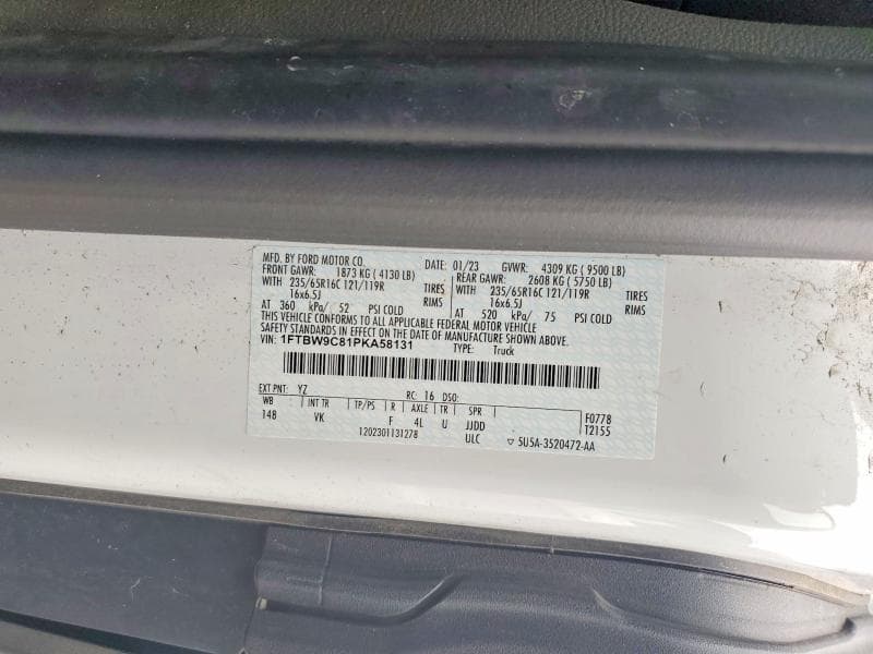 2023 FORD TRANSIT T-350 14
