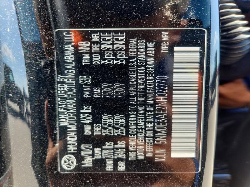 2022 HYUNDAI TUCSON LIMITED 13