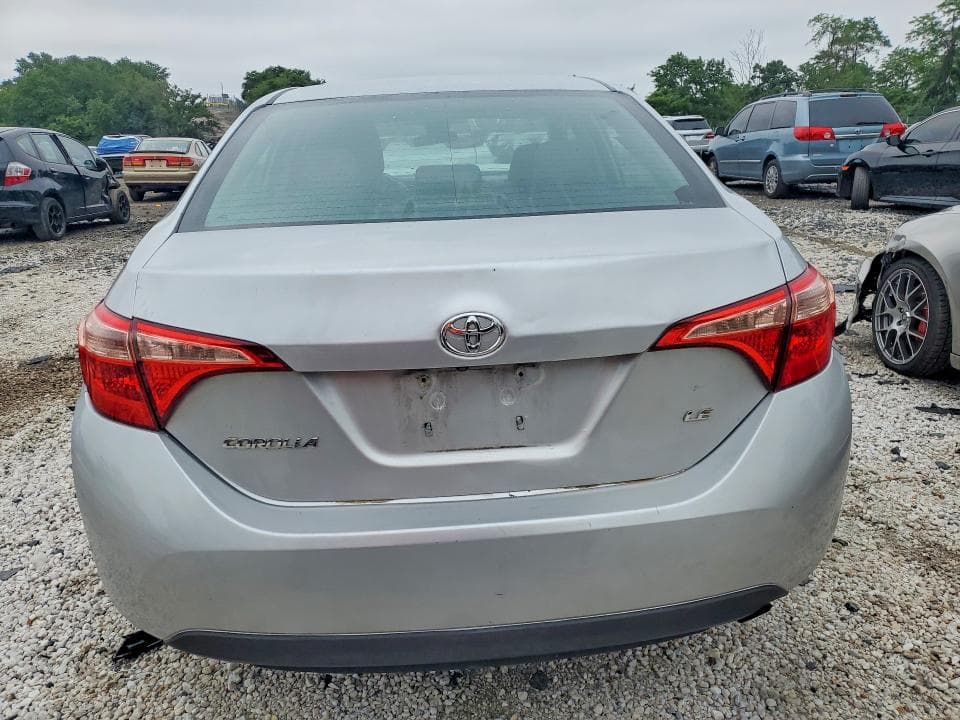 2017 TOYOTA COROLLA LE LE 6