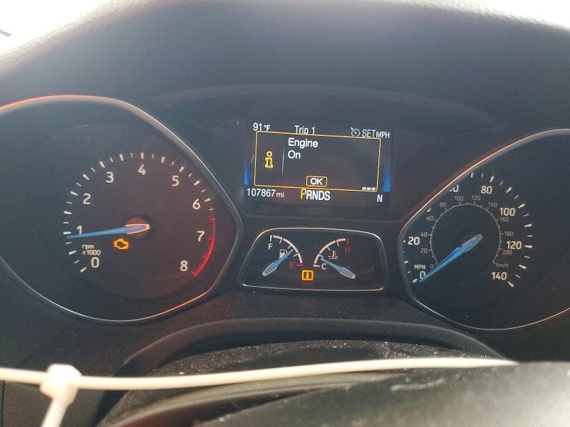 2017 FORD FOCUS TITANIUM TITANIUM 9