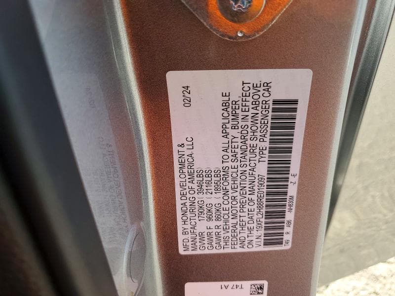 2024 HONDA CIVIC SPORT 13