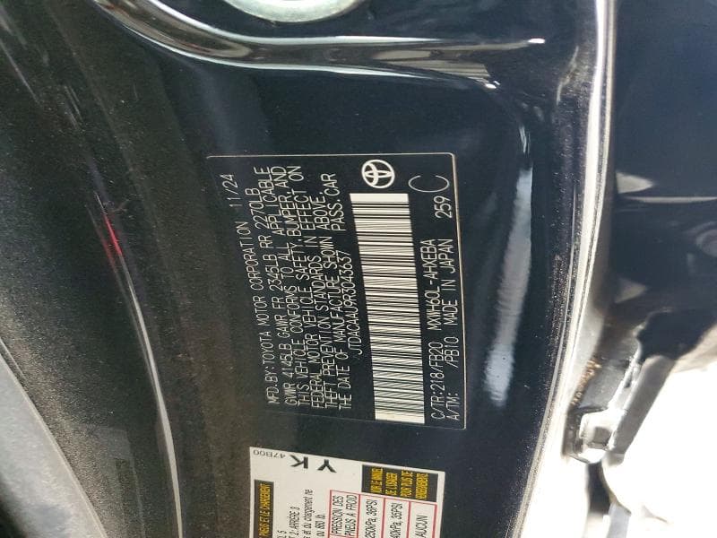 2024 TOYOTA PRIUS LE 12