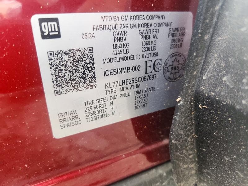 2025 CHEVROLET TRAX 1LT 12