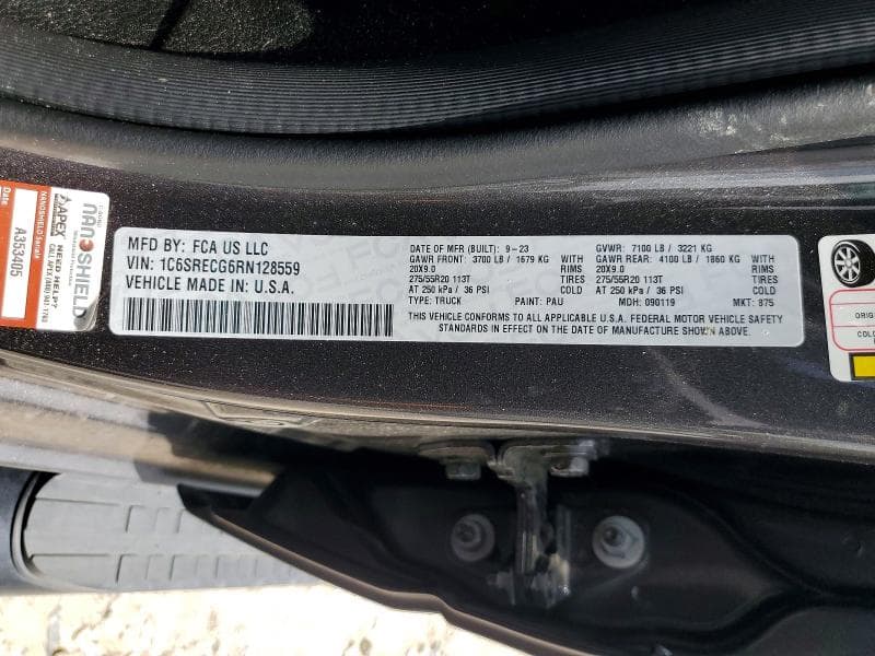 2024 RAM 1500 TRADESMAN TRADESMAN 13