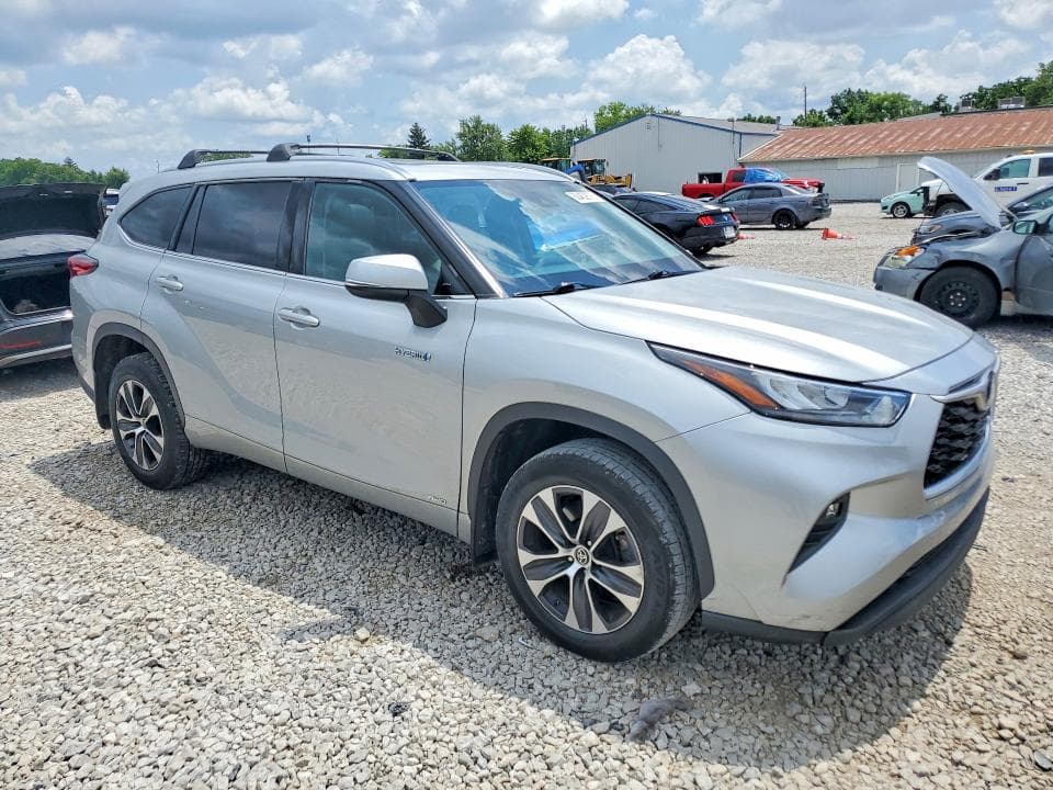 2020 TOYOTA HIGHLANDER HYBRID XLE 4