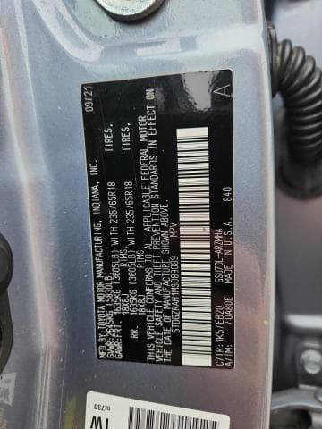 2021 TOYOTA HIGHLANDER XLE 13