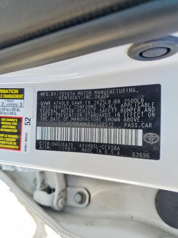2025 TOYOTA CAMRY SE SE 12