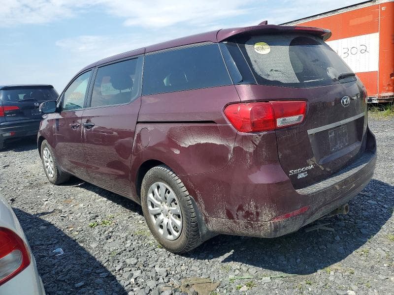 2017 KIA SEDONA L L 2