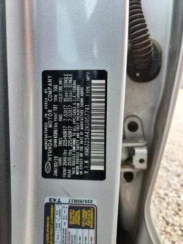 2019 HYUNDAI TUCSON SE 13