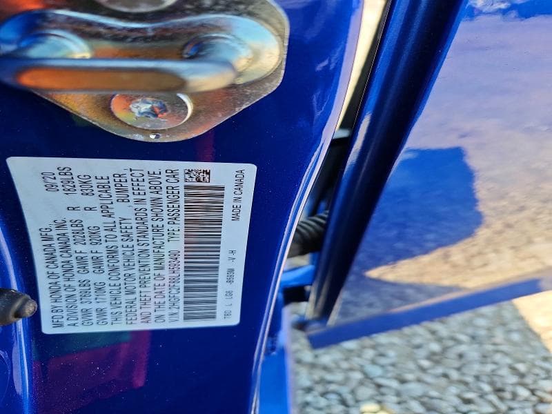 2020 HONDA CIVIC SPORT 12