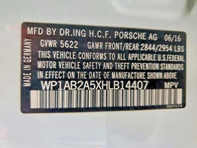 2017 PORSCHE MACAN S S 13
