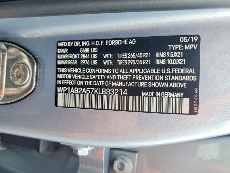 2019 PORSCHE MACAN S 13