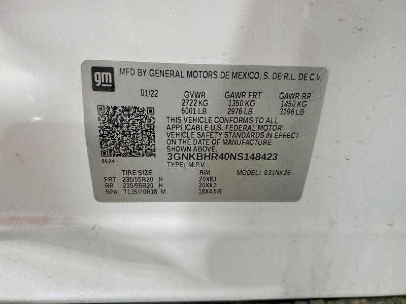 2022 CHEVROLET BLAZER 2LT 12