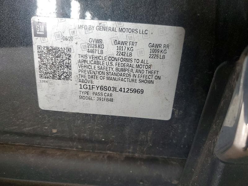 2020 CHEVROLET BOLT EV LT 12