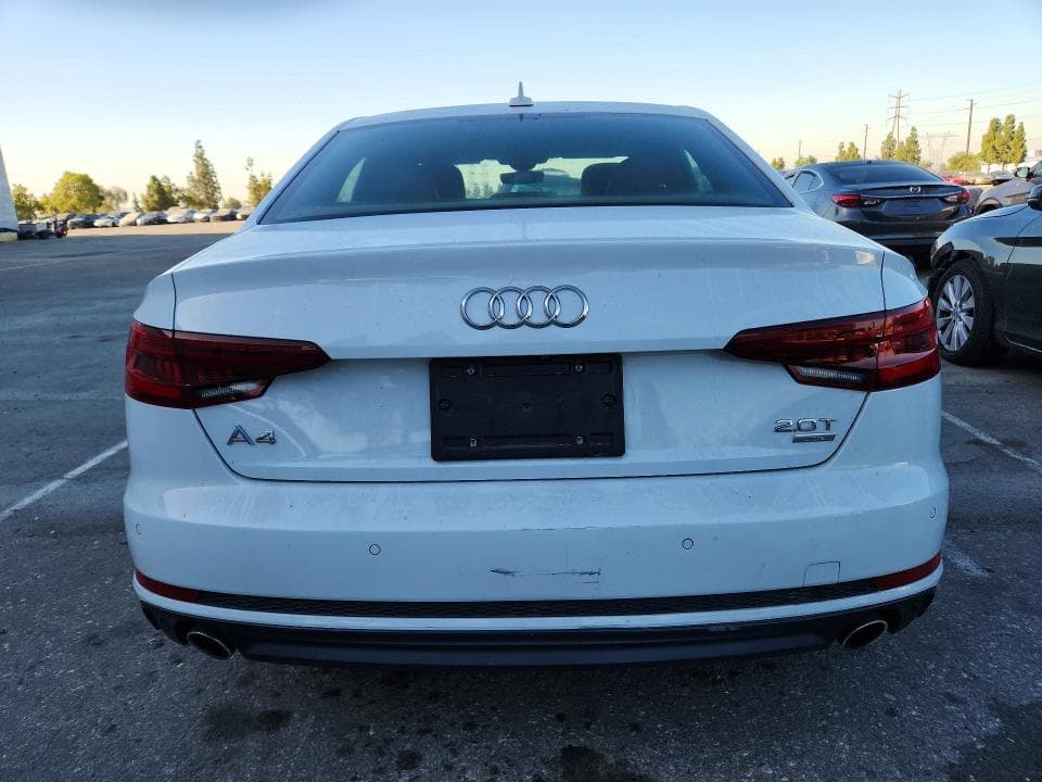 2018 AUDI A4 PREMIUM PLUS PREMIUM PLUS 6