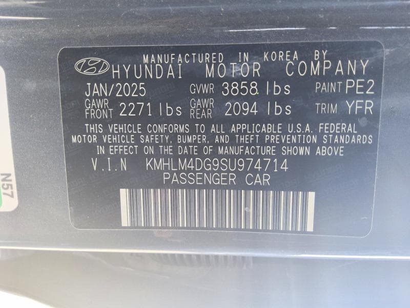 2025 HYUNDAI ELANTRA SEL SPORT 12