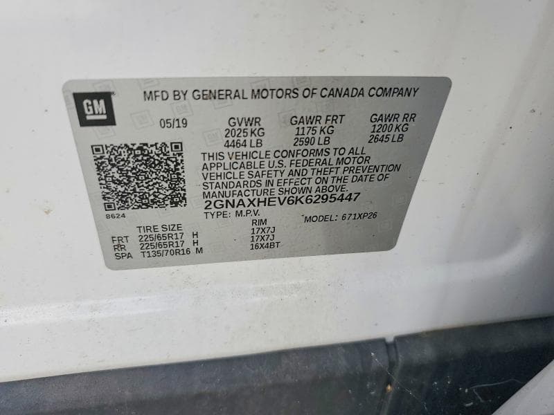 2019 CHEVROLET EQUINOX LS 13