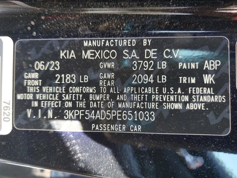 2023 KIA FORTE GT LINE GT LINE 12