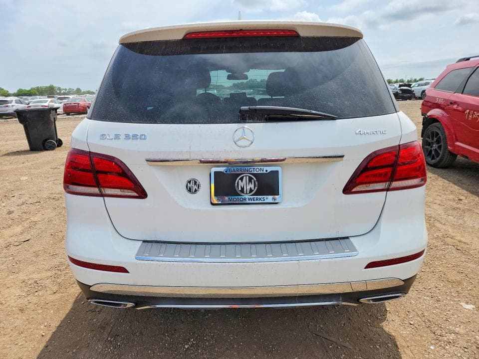 2017 MERCEDES-BENZ GLE 350 4MATIC 350 4MATIC 6