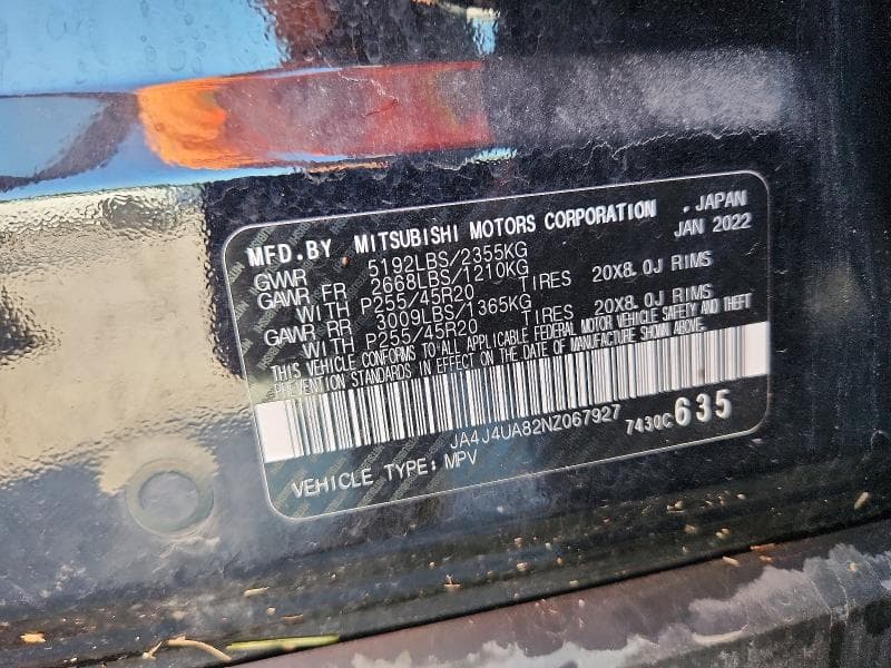 2022 MITSUBISHI OUTLANDER SE 13
