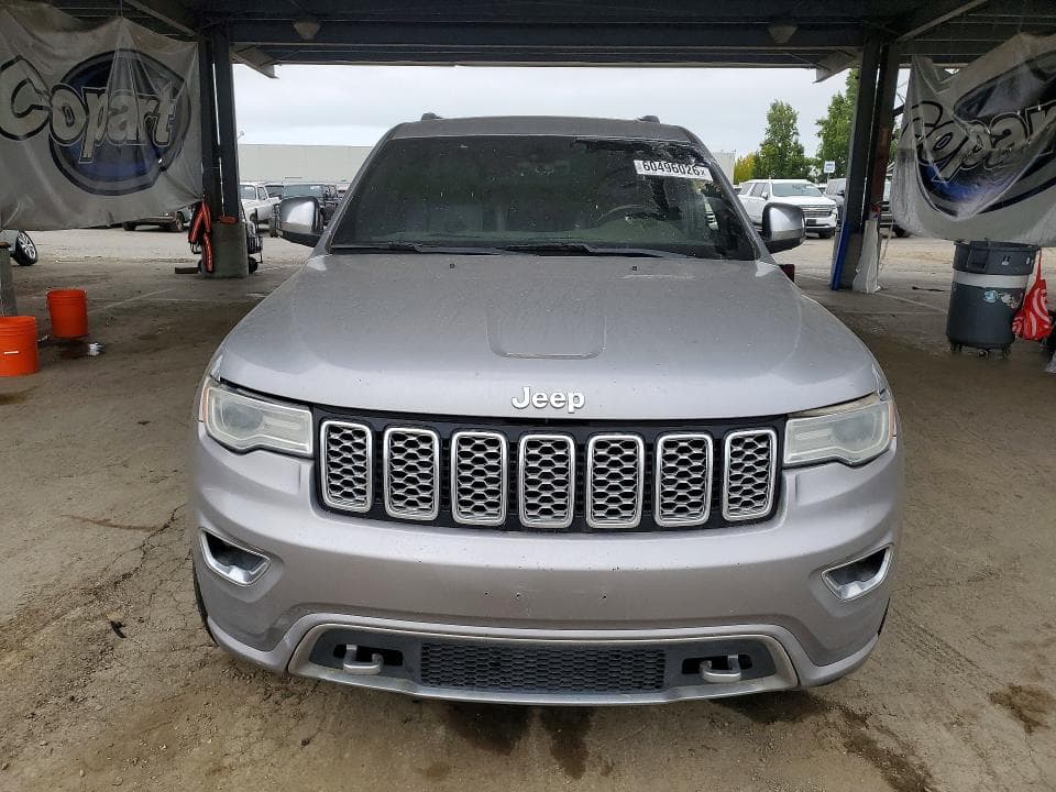 2017 JEEP GRAND CHEROKEE OVERLAND 5