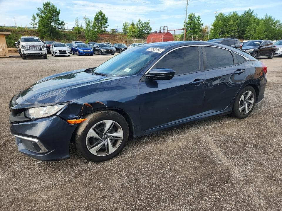 2019 HONDA CIVIC LX - 1