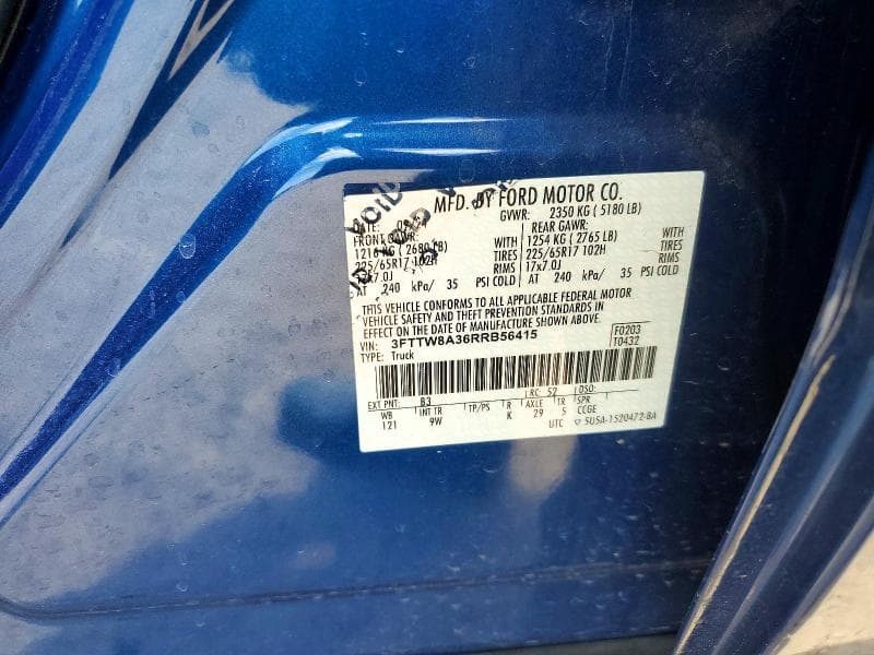 2024 FORD MAVERICK XL XL 12
