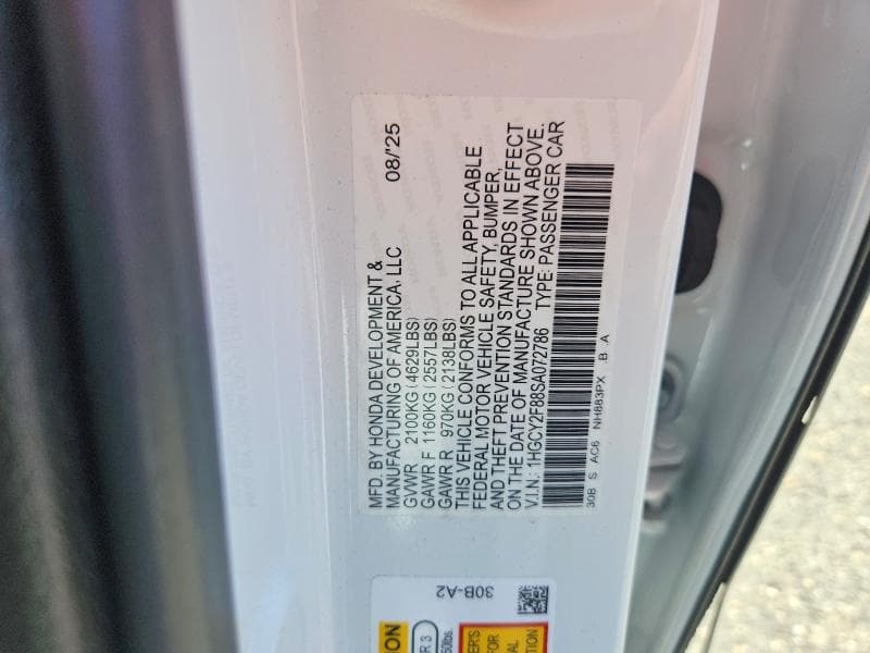 2025 HONDA ACCORD TOURING HYBRID 12