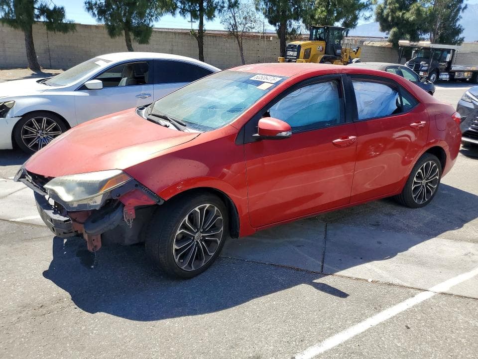 2016 TOYOTA COROLLA S PLUS