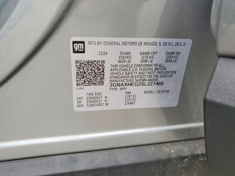 2025 CHEVROLET EQUINOX LT 13