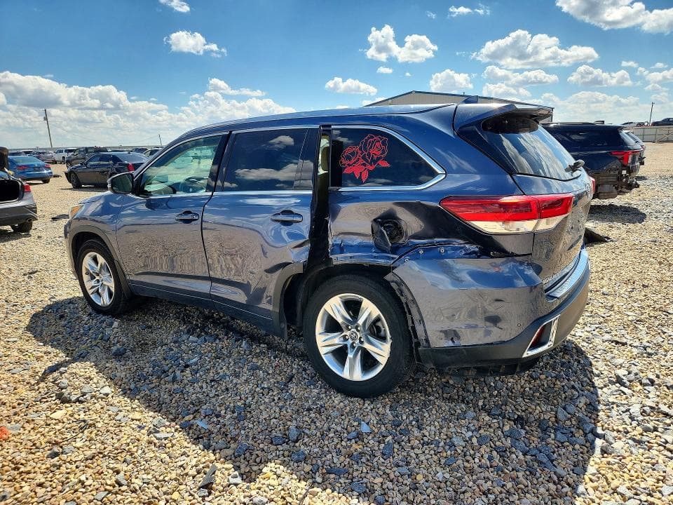 2018 TOYOTA HIGHLANDER LIMITED 2