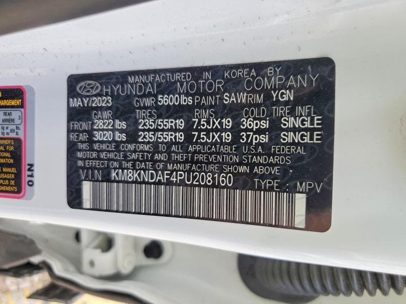 2023 HYUNDAI IONIQ 5 SEL 12