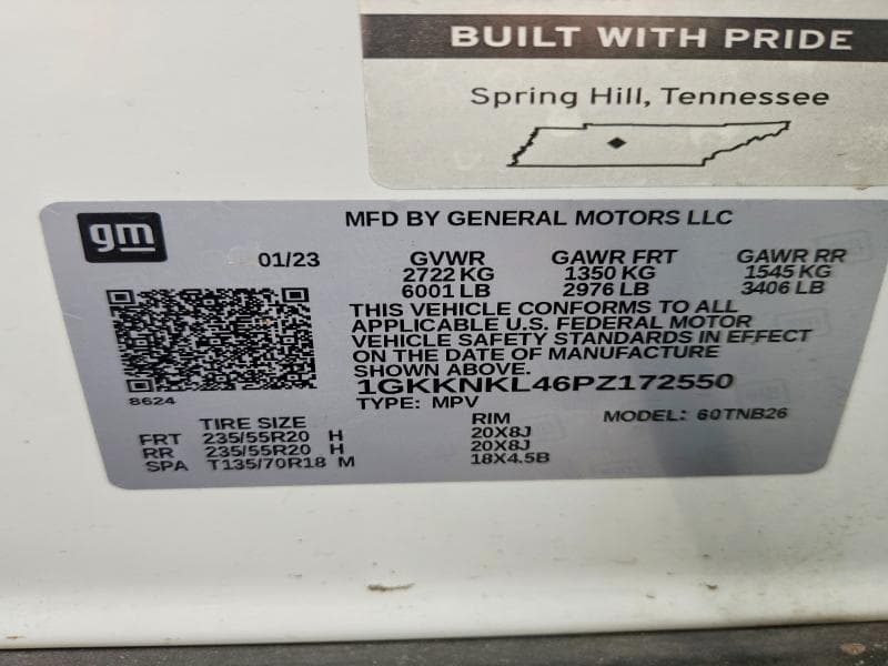 2023 GMC ACADIA SLE 13