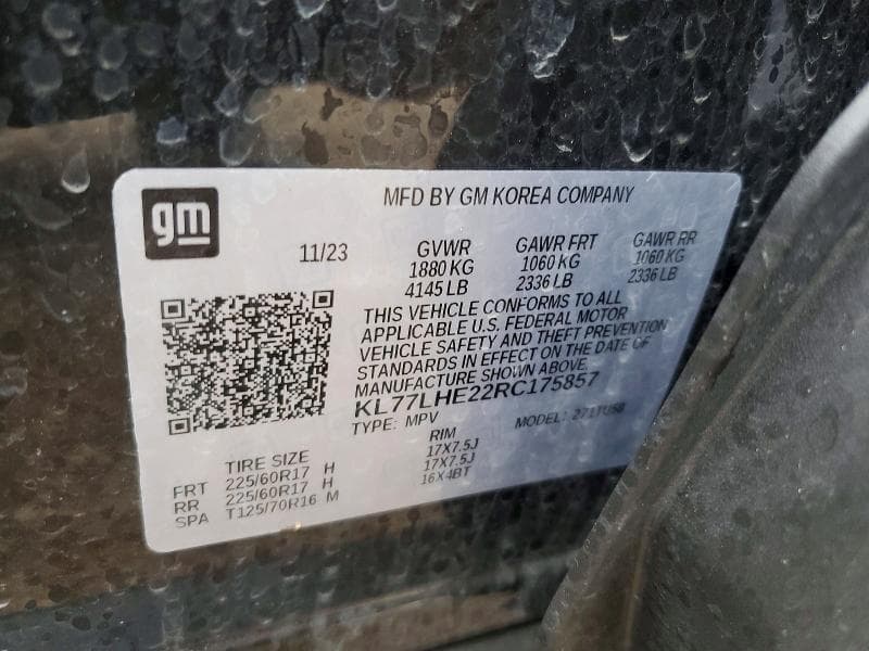2024 CHEVROLET TRAX 1LT 13