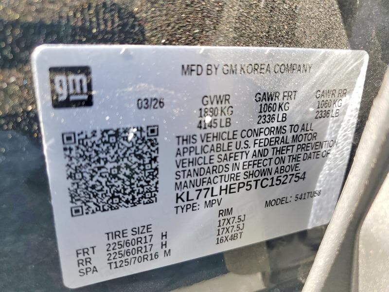 2026 CHEVROLET TRAX 1LT 14