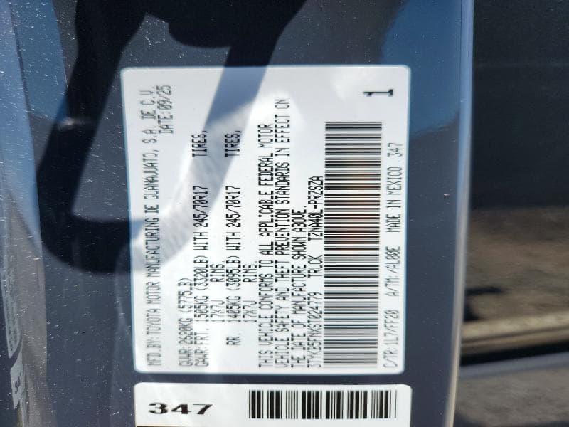 2025 TOYOTA TACOMA SR5 12