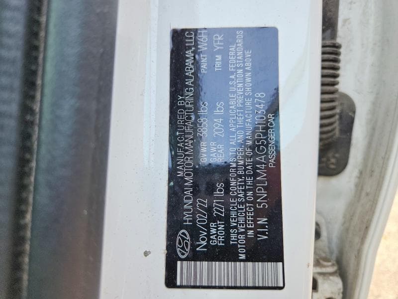 2023 HYUNDAI ELANTRA SEL SEL 12