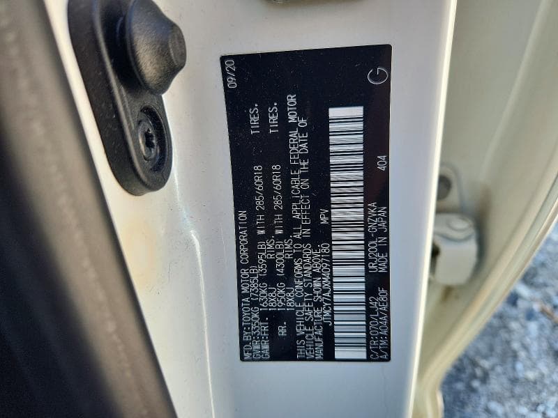 2021 TOYOTA LAND CRUISER BASE 13