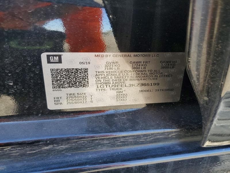 2019 GMC SIERRA K1500 DENALI 13