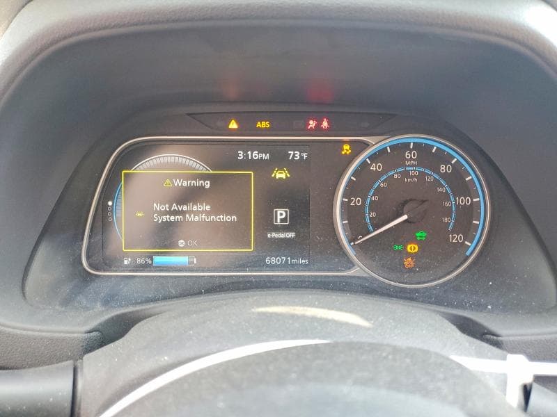 2018 NISSAN LEAF SL 9