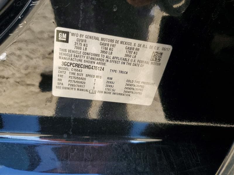 2017 CHEVROLET SILVERADO C1500 LT C1500 LT 13