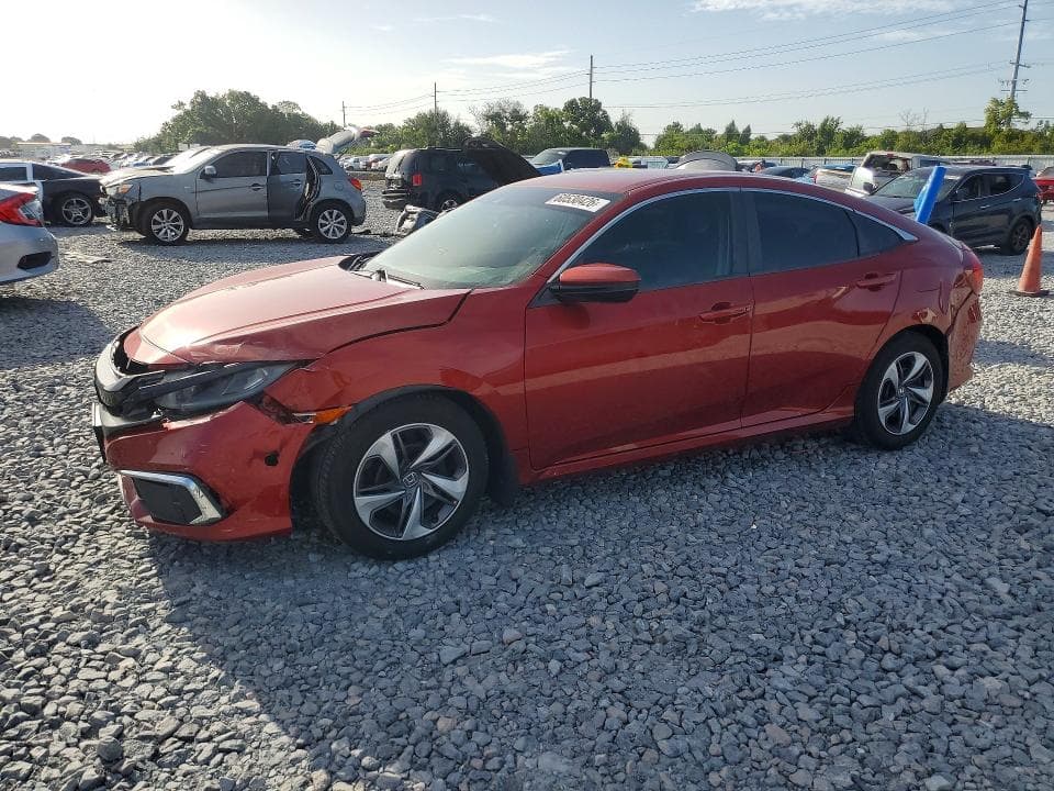 2019 HONDA CIVIC LX - 1