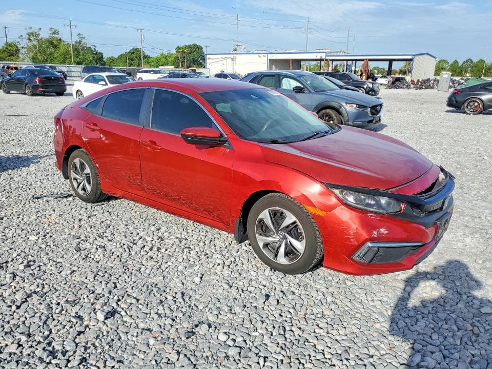 2019 HONDA CIVIC LX 4