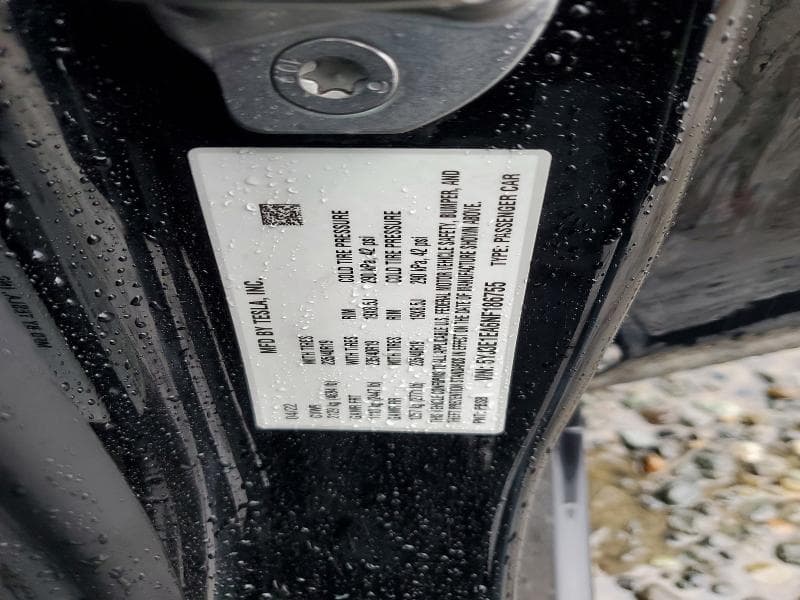 2022 TESLA MODEL 3 12