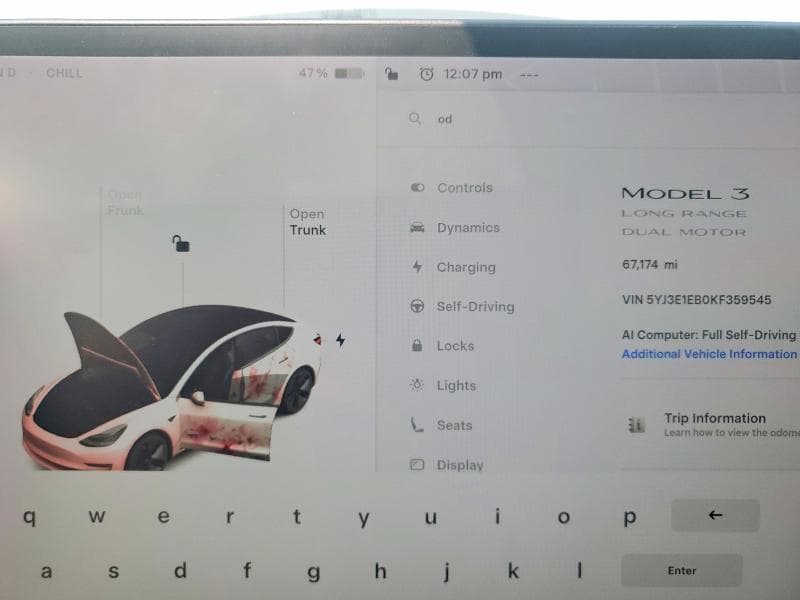 2019 TESLA MODEL 3 9