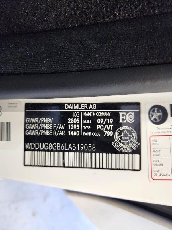 2020 MERCEDES-BENZ S 560 4MATIC 560 4MATIC 12
